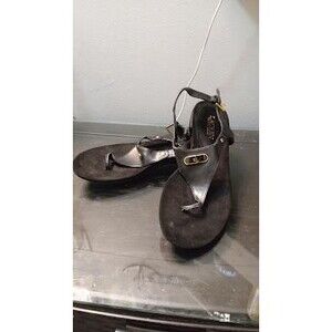 Ralph Lauren Sandals Black Size 7.5 – Thong Style